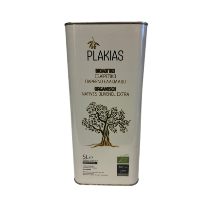 Olivenolje extra virgin, Kreta, 5 l, økologisk