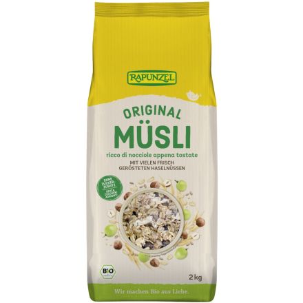 Original müsli 2 kg økologisk Rapunzel