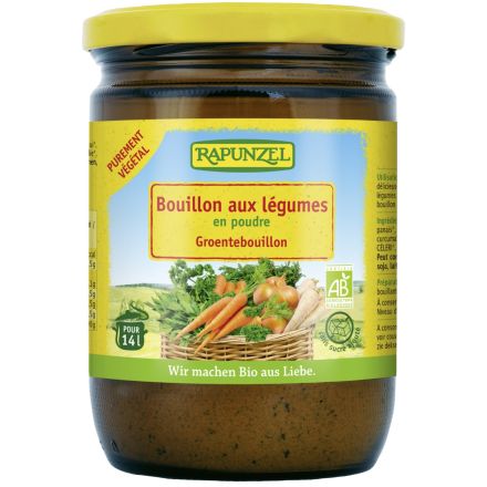 grønnsaksbuljong økologisk med gjær 250 g rapunzel