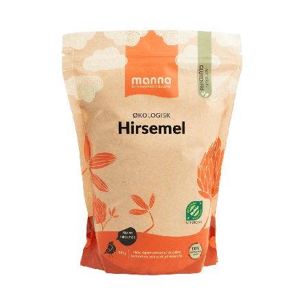 Hirsemel, 700 g, økologisk, Manna