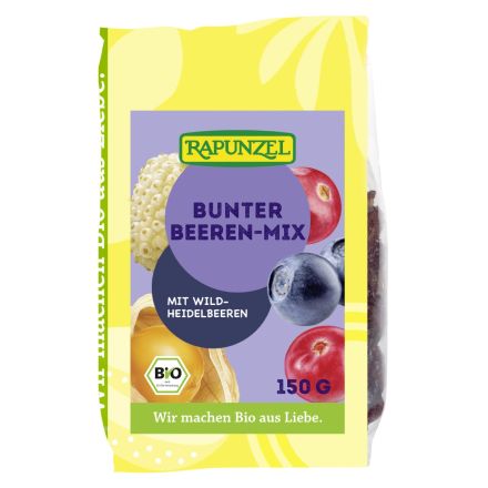 Berry Mix, 150 g, økologisk, Rapunzel