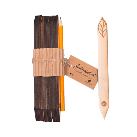 10 stykk plantepinner med blyant sandnes pro service