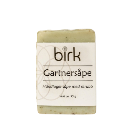 birk gartnersåpe 95 g såpestykke