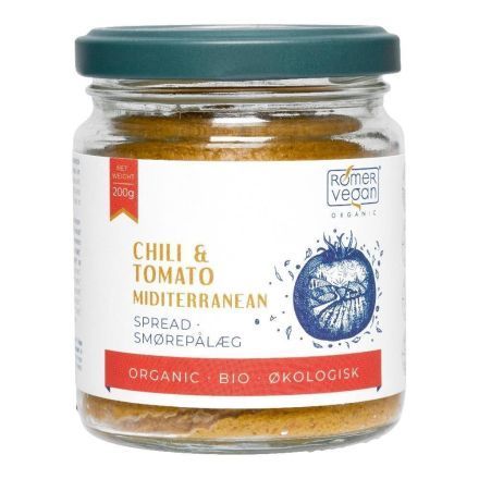 Nettbilde_6610-Smorepalegg-chili-tomat-200-g-okologisk-Romer-Vegan