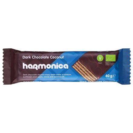 Nettbilde_8114-Vaffelkjeks-mmork-sjokolade-kokos-40-g-okologisk-Harmonica