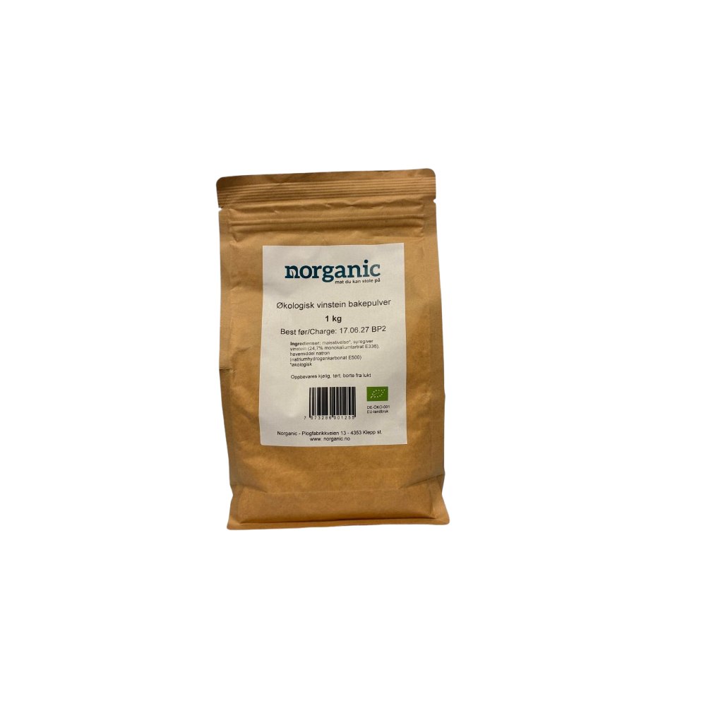 Bakepulver 1 kg, økologisk, Norganic main product photo