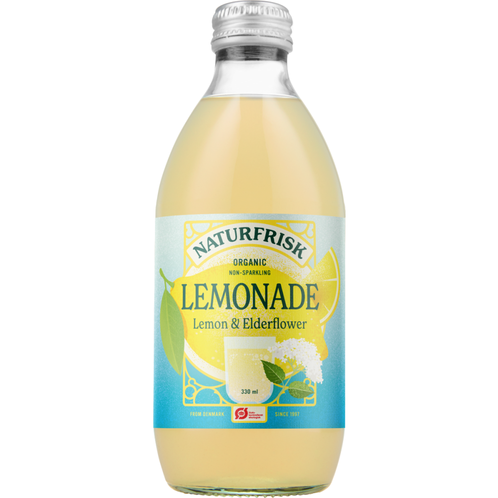 Hylleblomst Lemonade,330 ml, økologisk, Naturfrisk main product photo