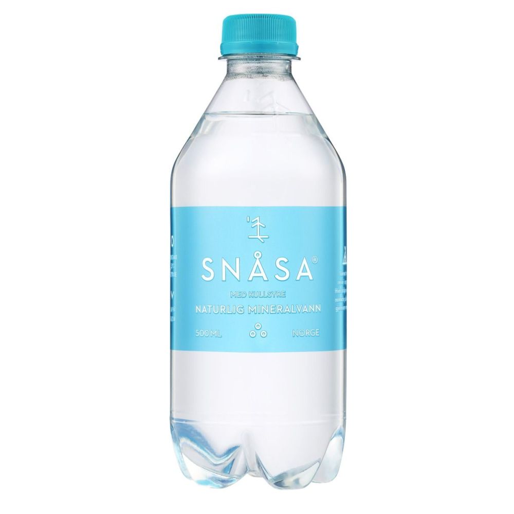 Vann m/kullsyre, plastflaske, 500 ml,Snåsa main product photo