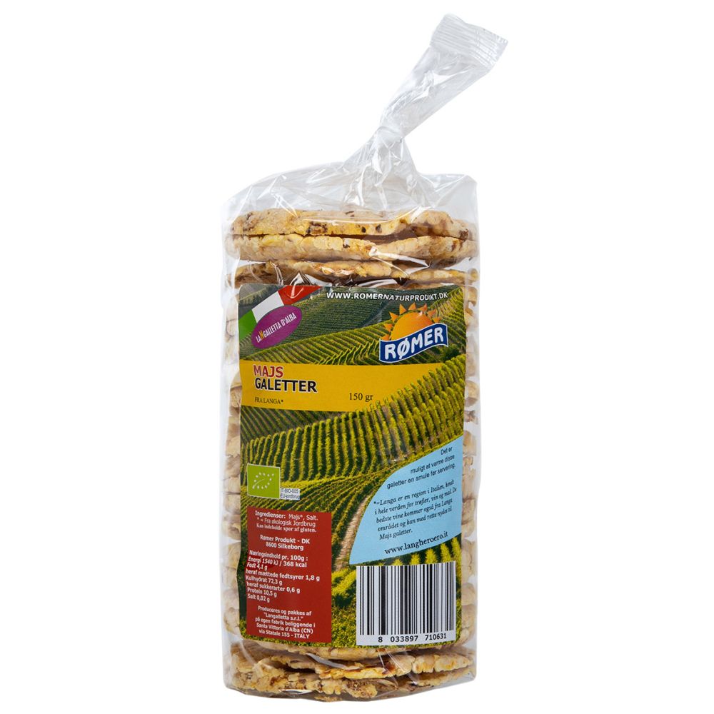 Maiskaker, 150 g, økologisk, Rømer Vegan main product photo