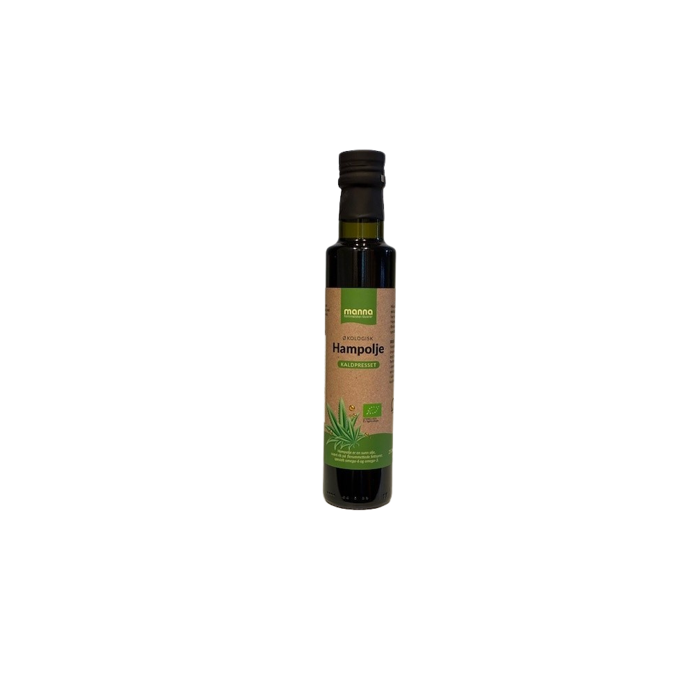 Hampolje 250 ml, økologisk, Manna main product photo
