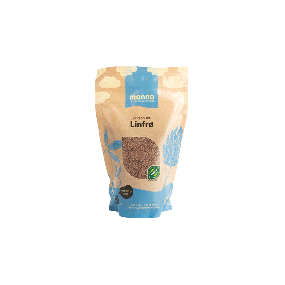 Linfrø, 300 g, økologisk, Manna main product photo