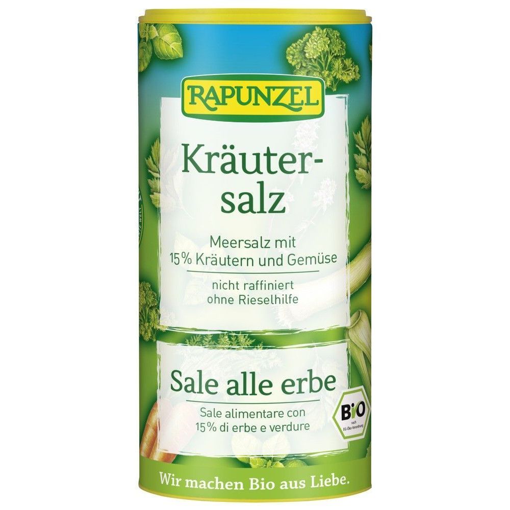 Urtesalt, 125 g, økologisk, Rapunzel main product photo
