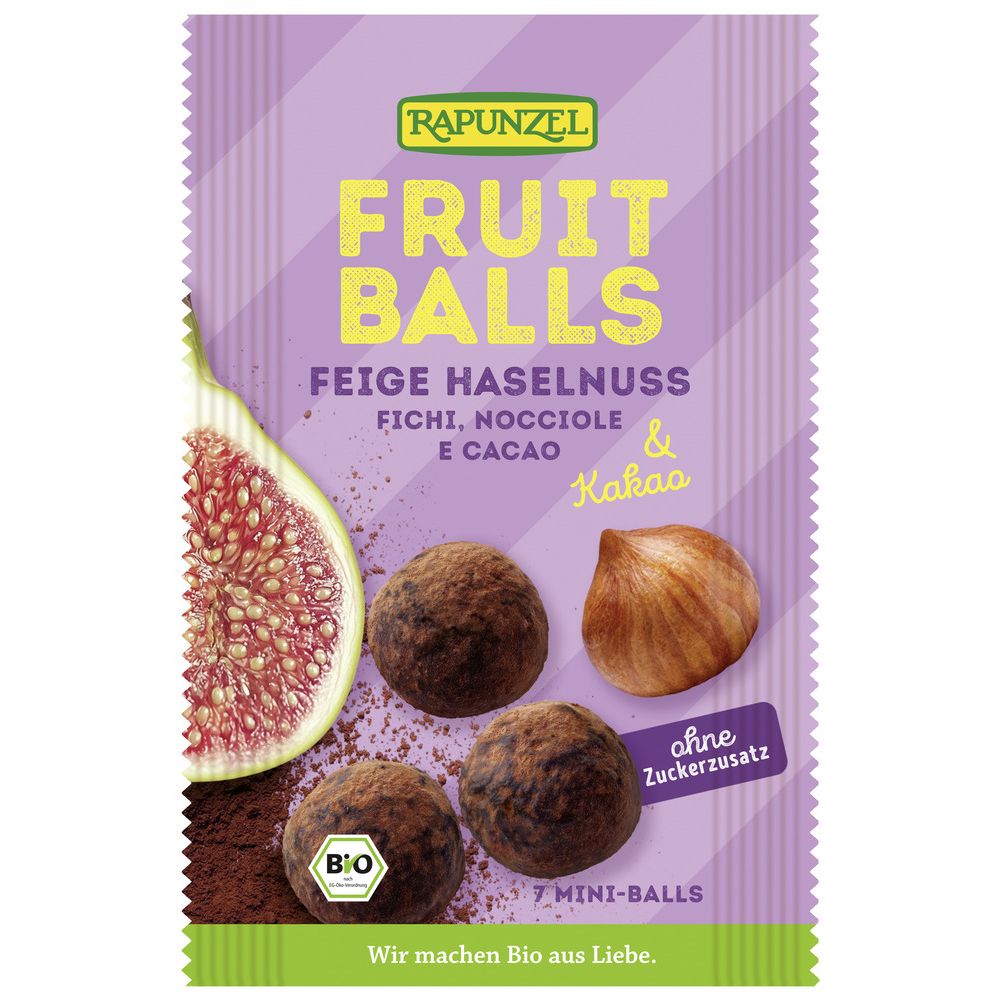 Daddelkuler m/fiken, 49 g, økologisk, Rapunzel main product photo