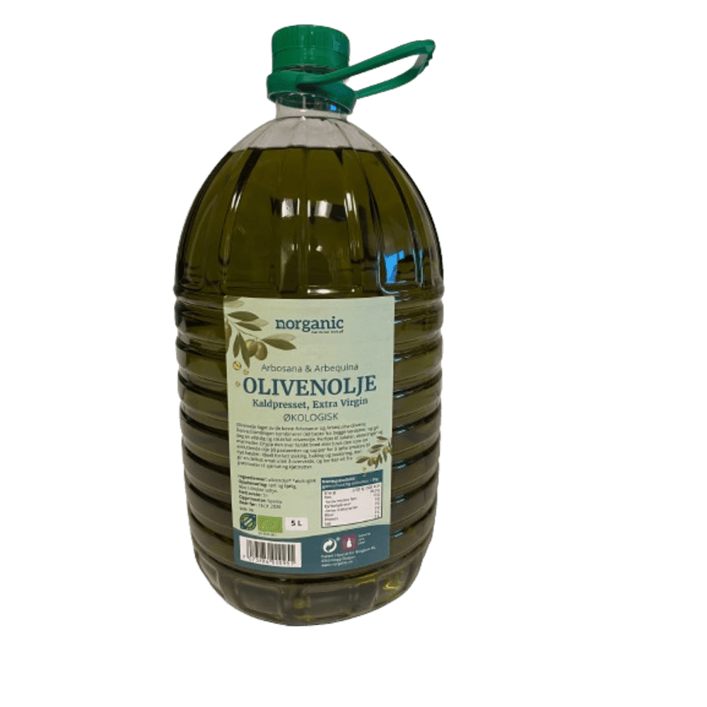 Olivenolje, extra virgin, Spania, 5 l, økologisk main product photo