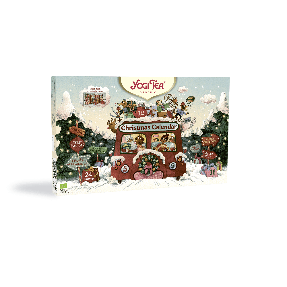 Julekalender te, 24 poser, økologisk, Yogi Tea main product photo