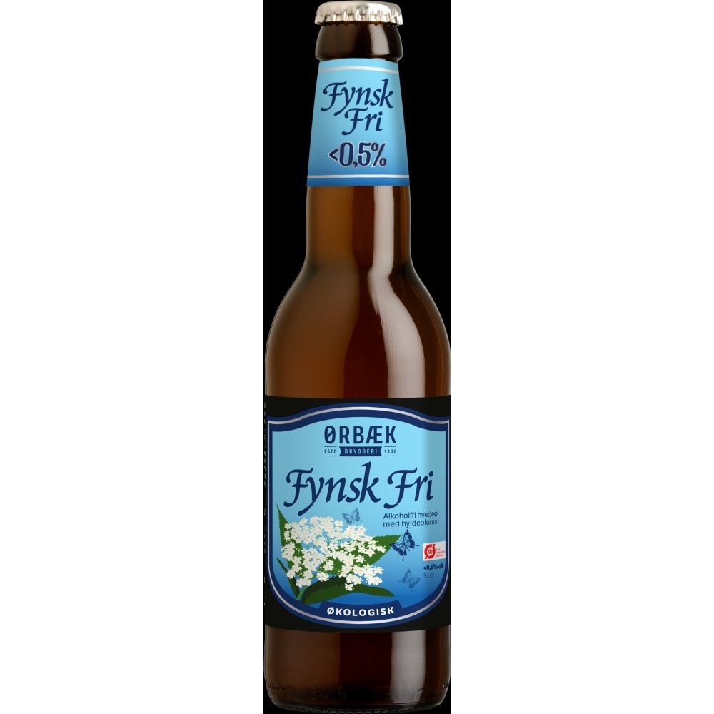 Øl, Fynsk ,alkoholfri, 33cl, økologisk, Ørbæk main product photo