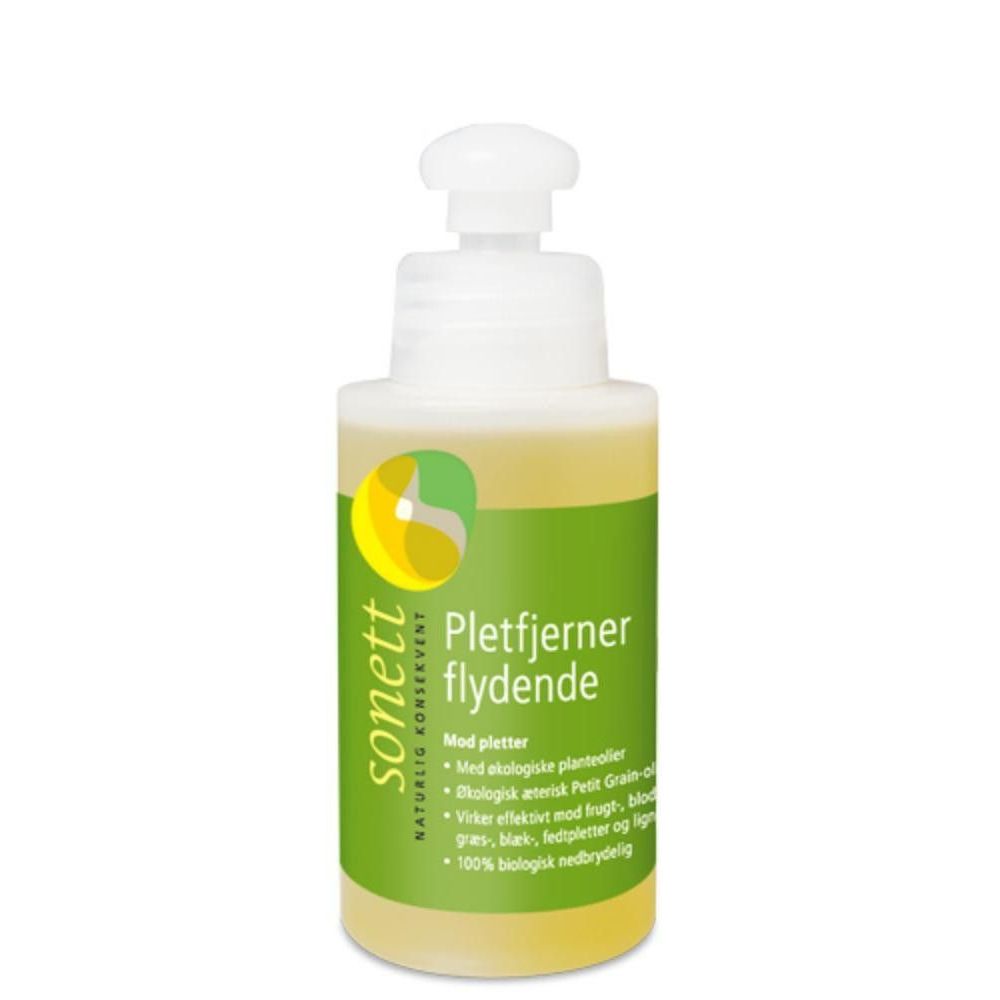 Flekkfjerner, flytende, 120 ml, økologisk, Sonett main product photo