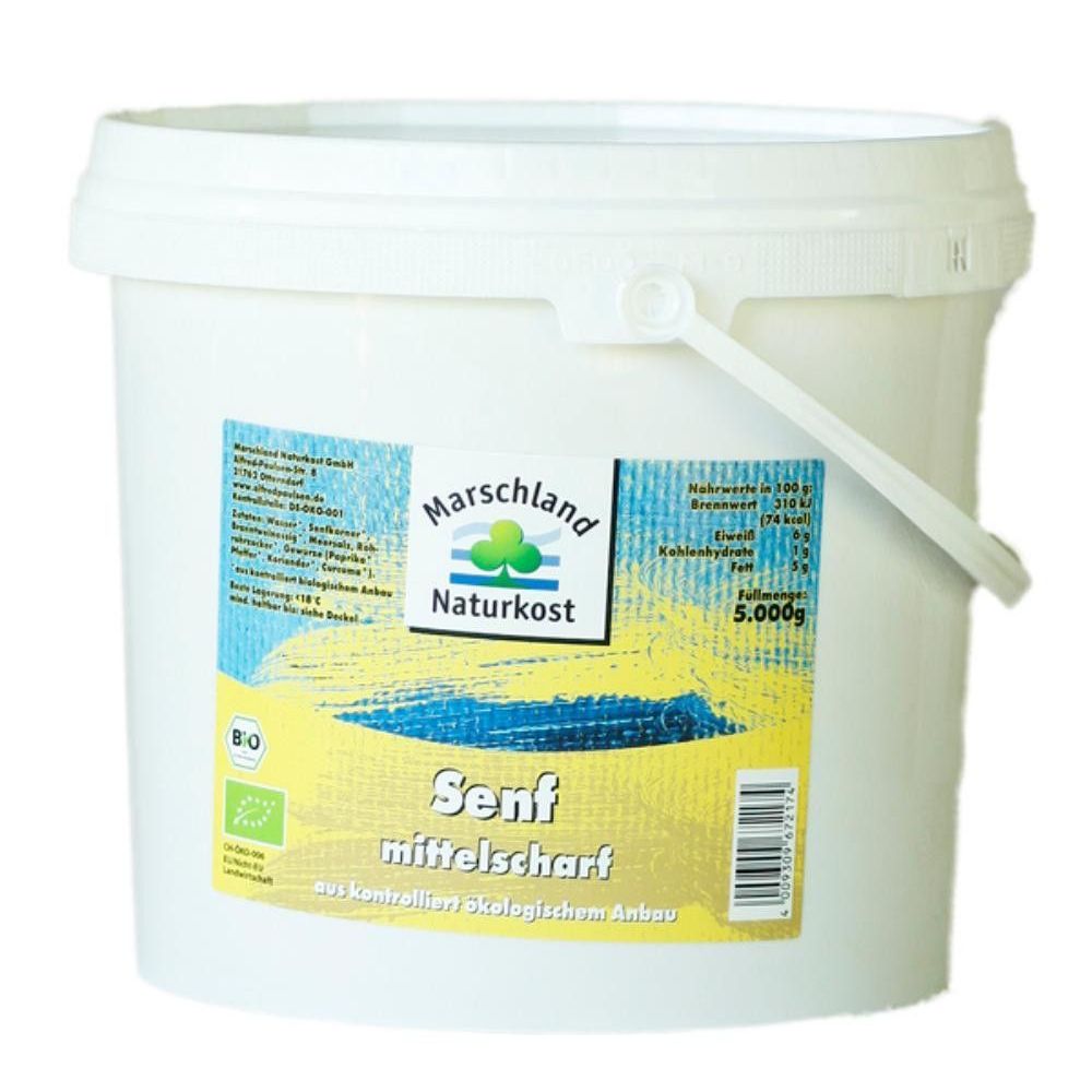 Sennep, 5 kg, økologisk, Marschland main product photo