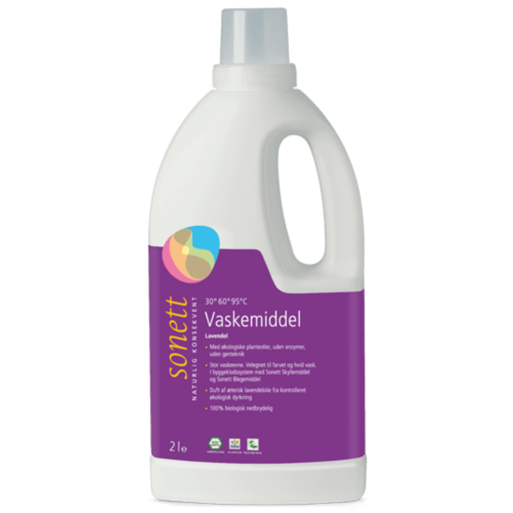 Vaskemiddel, lavendel, 2 l, økologisk, Sonett main product photo