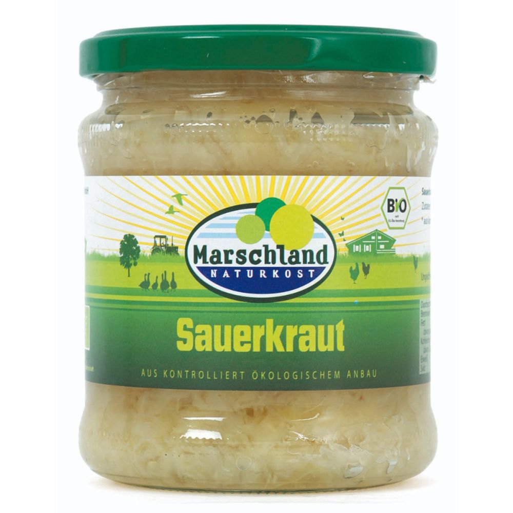 Surkål - Sauerkraut, 370 ml, økologisk, Marschland main product photo