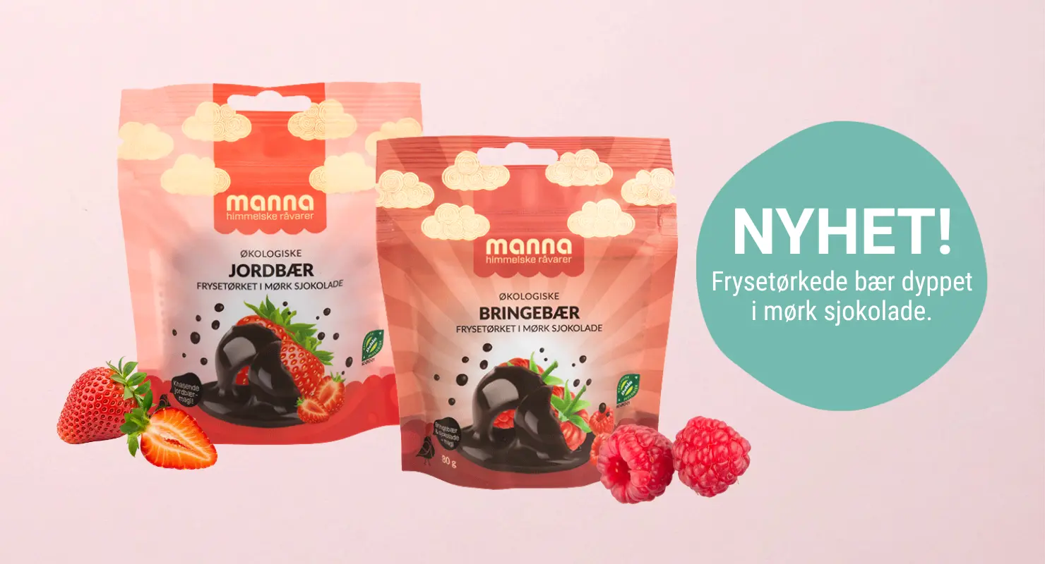 Manna Godteri - 20% rabatt hos Økoland