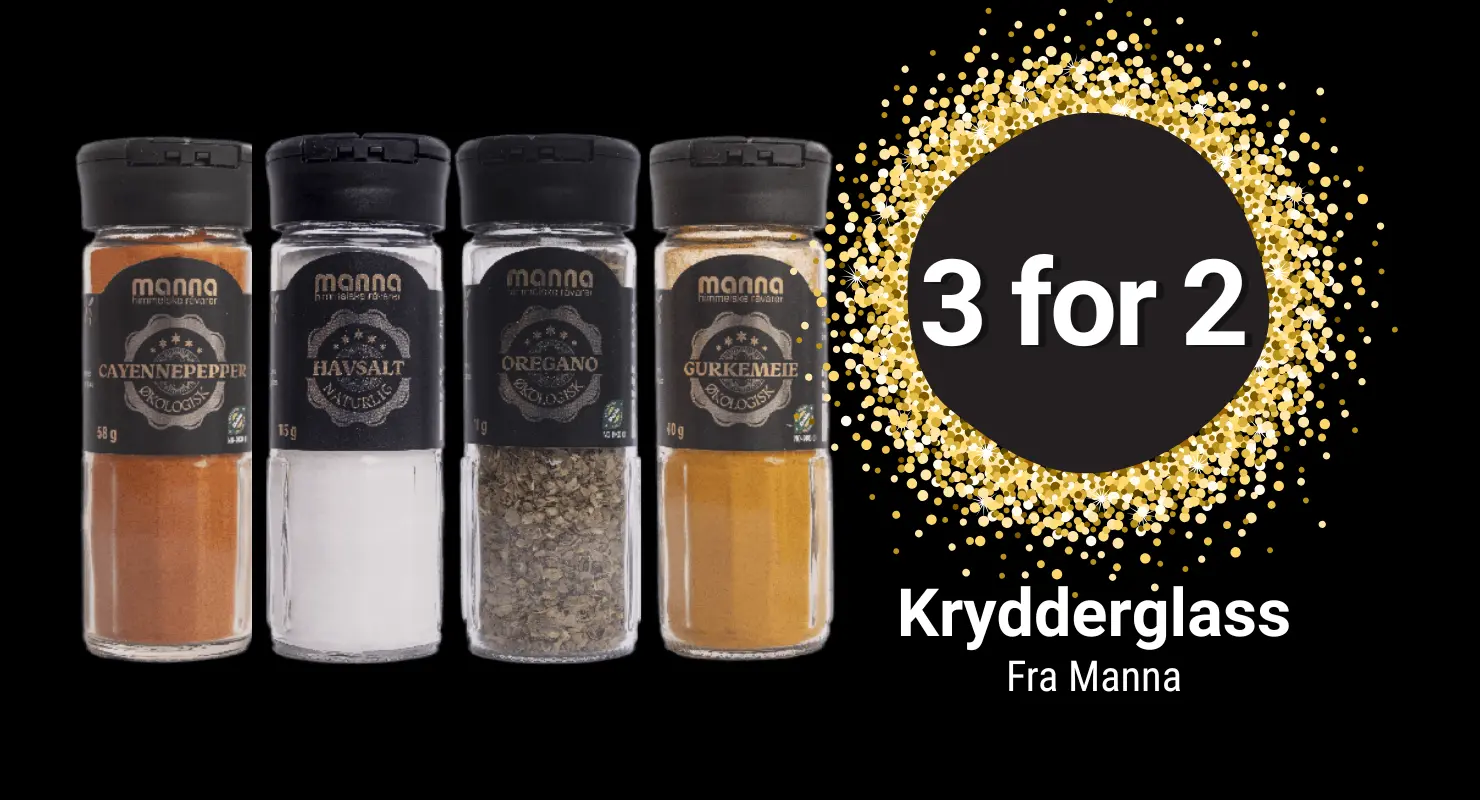 25% Rabatt - Økologiske godbiter