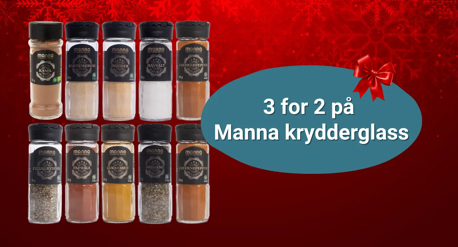 Manna Krydder - 100% økologisk
